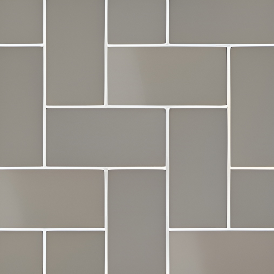 Micro. Керамогранит Microtiles Herringbone Mix Glaze Grey 40,2x40,2