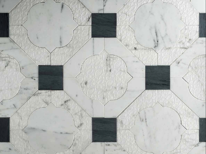 На изображении товар Akros Venezia Камень Dogma Light Erodios WJN Statuario Naturale от официального представителя в Москве