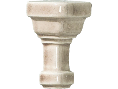 CERAMICHE GRAZIA Угловой элемент ESSENZE ANGOLO ESTERNO PARETE CAPITELLO GREIGE CRAQUEL