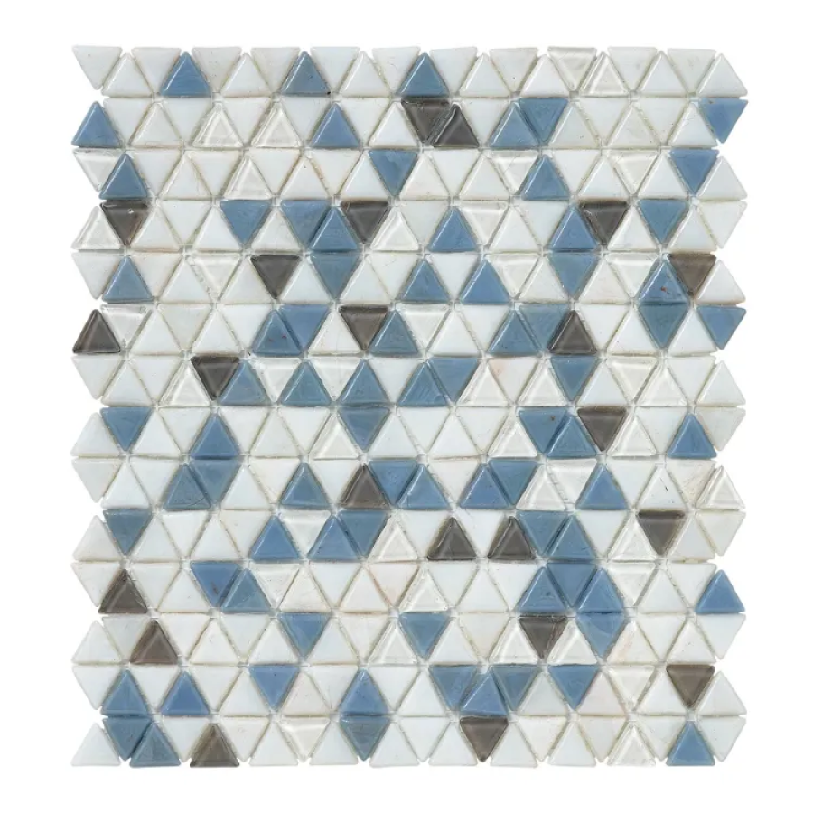 Sicis Смальтовая мозаика Trigono Blends Mosaic Lamont chips size 19x21 mm sheet-size 284x300 mm