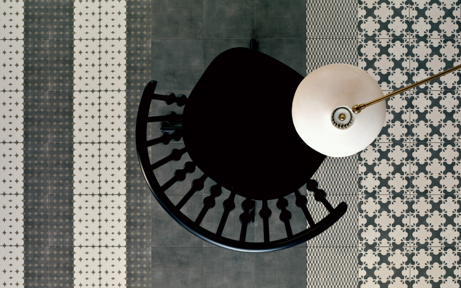 Mutina Керамогранит Azulej Nero 20x20 - изображение 2