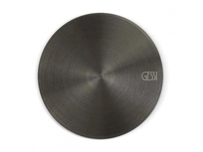 На изображении товар Gessi Origini вставка, цвет Black Metal Brushed PVD от официального представителя в Москве