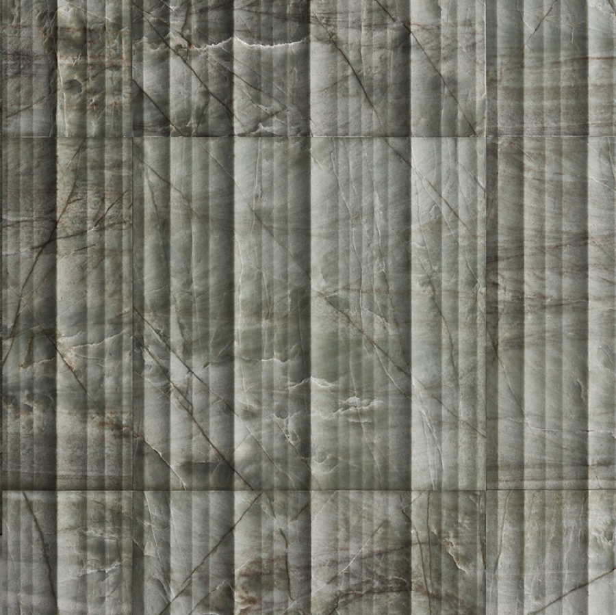 Lithos design Камень Marble Wall Coverings Pietre Incise Geometric Plissé 60x60x2