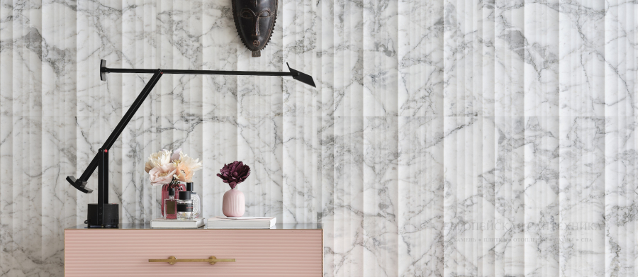 Lithos design Камень Marble Wall Coverings Pietre Incise Geometric Plissé 60x60x2 - изображение 3