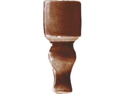 CERAMICHE GRAZIA Угловой элемент EPOQUE ANGOLO FINALE 6,5X2 DIAMANTATO CARAMEL CRAQUELE