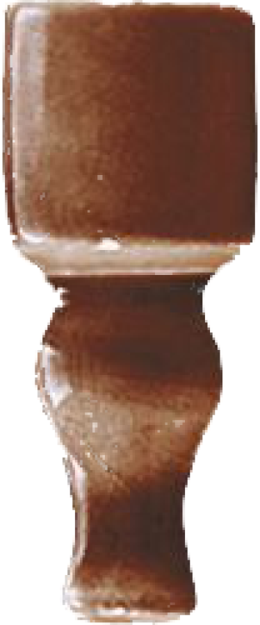 CERAMICHE GRAZIA Угловой элемент EPOQUE ANGOLO FINALE 6,5X2 DIAMANTATO CARAMEL CRAQUELE