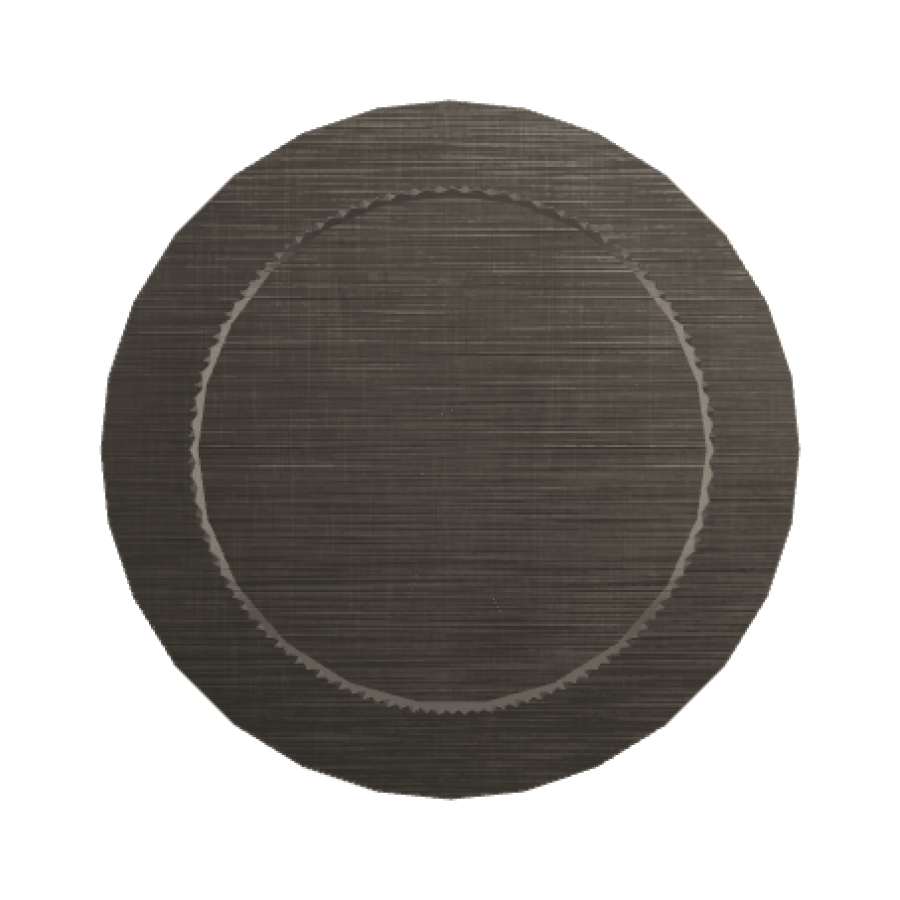 Смеситель для душа Carlo Frattini Spillo Tech, ручка G Collection, Ø70 мм, внешняя часть, цвет брашированный чёрный хром - изображение 1