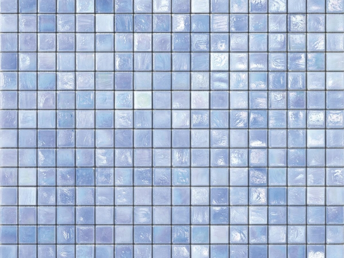 На изображении товар Sicis Стеклянная мозаика Iridium Petunia 2 chips size 15х15 mm sheet size 295x295 mm от официального представителя в Москве