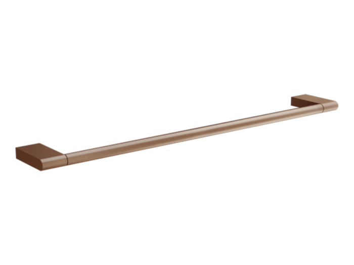 На изображении товар Полотенцедержатель Gessi Origini, настенный, L450 мм, цвет Copper Brushed PVD от официального представителя в Москве
