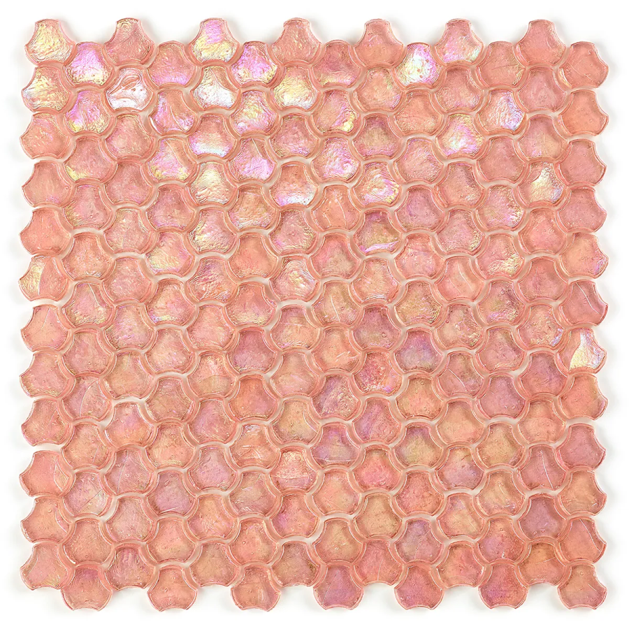 Sicis Стеклянная мозаика Clover Quartz chips size 25 mm sheet-size 286x283 mm