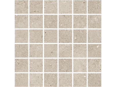 На изображении товар Terratinta Ceramics мозаика, керамогранит Lagom Matt Beige Mosaic 30x30 (5x5) / 9,5 от официального представителя в Москве