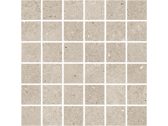 На изображении товар Terratinta Ceramics мозаика, керамогранит Lagom Matt Beige Mosaic 30x30 (5x5) / 9,5 от официального представителя в Москве
