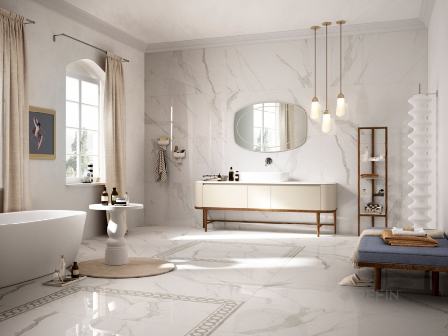 REFIN Керамогранит PRESTIGIO STATUARIO APUANO LUCIDO R 60x60 - изображение 3