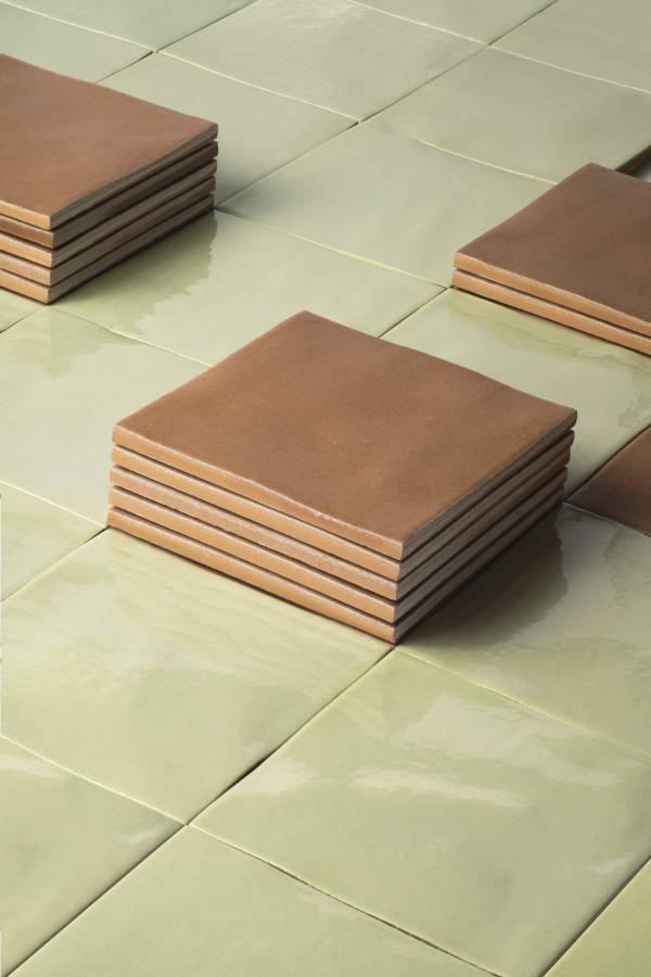 Iris ceramica Керамическая плитка Bottega D'arte Lime lustrato 15x15 - изображение 2