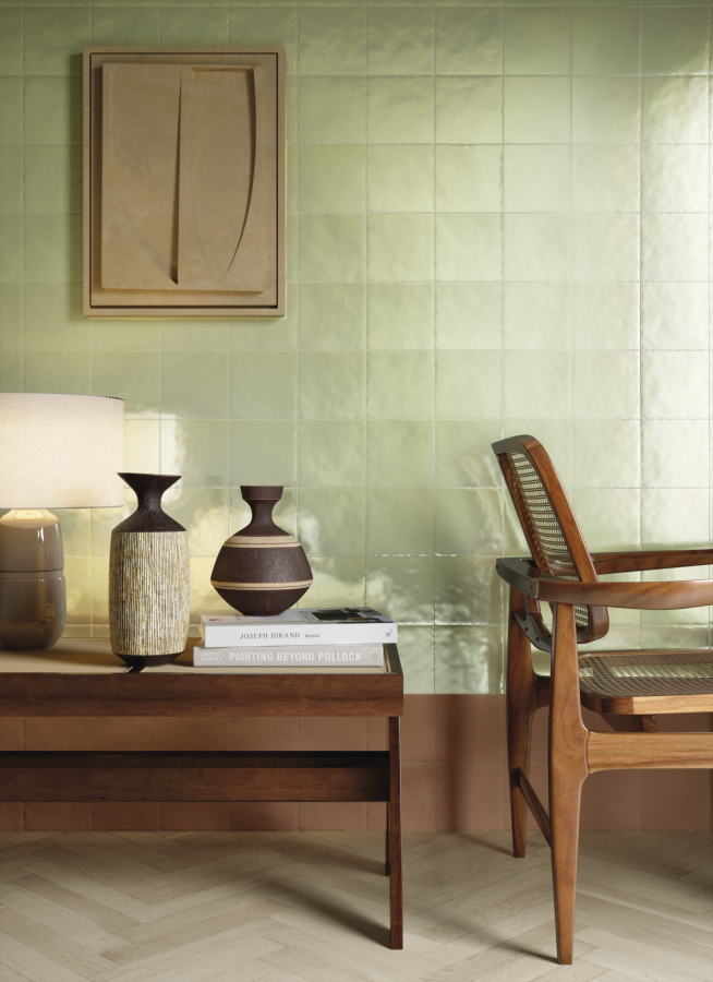 Iris ceramica Керамическая плитка Bottega D'arte Lime lustrato 15x15 - изображение 1