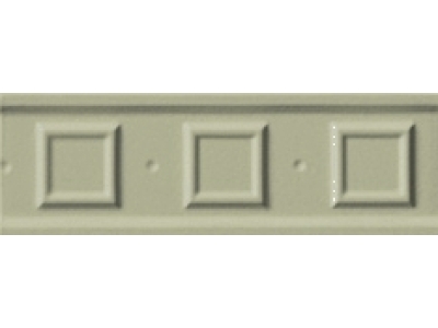 CERAMICHE GRAZIA Бордюр ELECTA SQUARE 6,5X20 VERDE CRAQUELE'