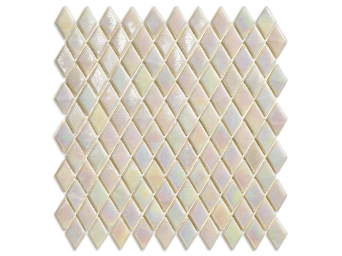 На изображении товар Sicis Стеклянная мозаика Diamond ITEM 02 Shah chips size 23х40 mm sheet size 259x266 mm от официального представителя в Москве