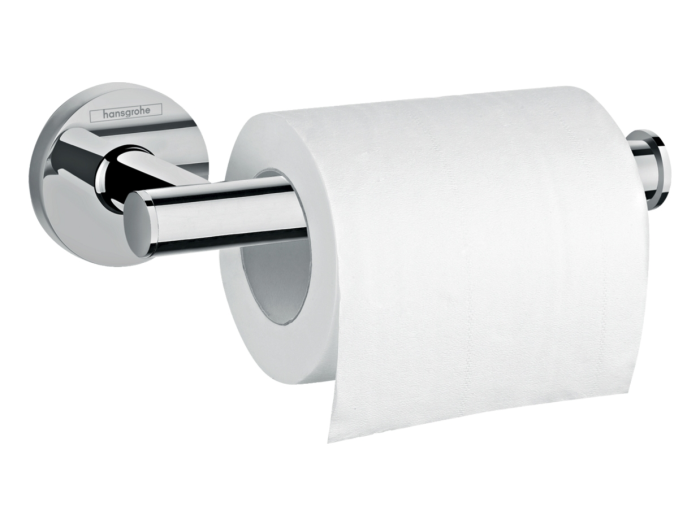 На изображении товар Бумагодержатель Hansgrohe Logis Universal, цвет Хром от официального представителя в Москве