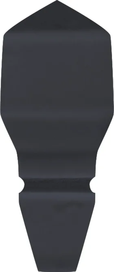 CERAMICHE GRAZIA Угловой элемент SHADES OF ART ANGOLO FINALE 2X7 DENIM