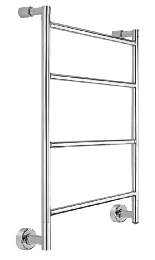 Полотенцесушитель Margaroli Mini, электрический, 667х102x520 мм, скрытая подводка слева, цвет Brushed Chrome
