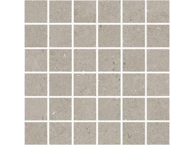 На изображении товар Terratinta Ceramics мозаика, керамогранит Lagom Matt Oyster Mosaic 30x30 (5x5) / 9.5 от официального представителя в Москве