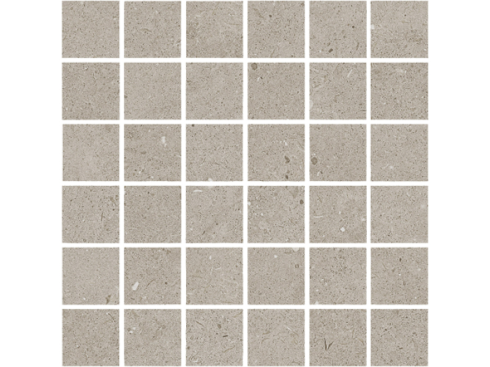 На изображении товар Terratinta Ceramics мозаика, керамогранит Lagom Matt Oyster Mosaic 30x30 (5x5) / 9.5 от официального представителя в Москве