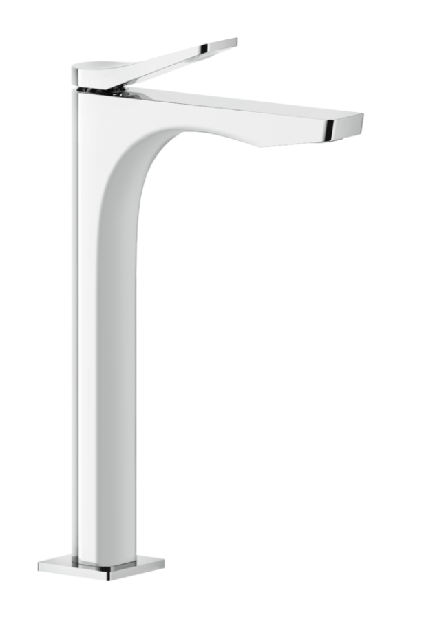 Смеситель для раковины Gessi Rilievo, высокий, однорычажный, цвет Chrome