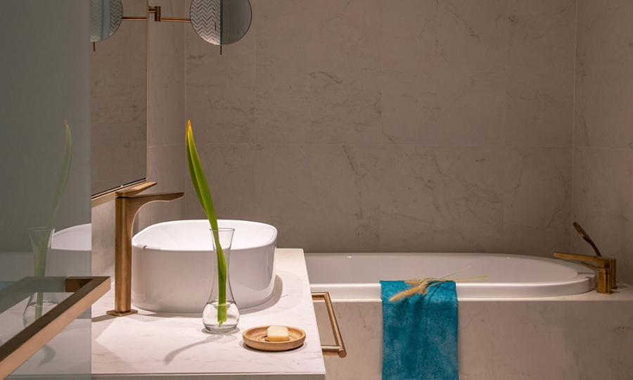 Смеситель для раковины Gessi Rilievo, высокий, однорычажный, цвет Chrome - изображение 3
