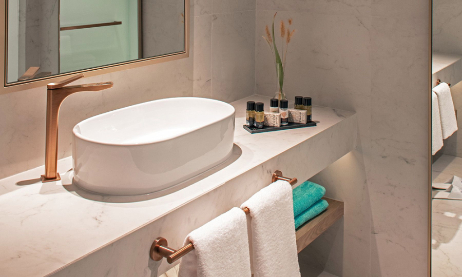 Смеситель для раковины Gessi Rilievo, высокий, однорычажный, цвет Chrome - изображение 4