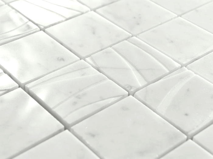 На изображении товар Akros Venezia Камень Dogma Light Choros MN Statuario Naturale 30,5x30,5x1 от официального представителя в Москве