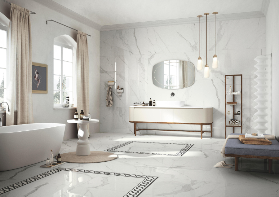 REFIN Керамогранит PRESTIGIO STATUARIO APUANO LUCIDO R 120x120 - изображение 3