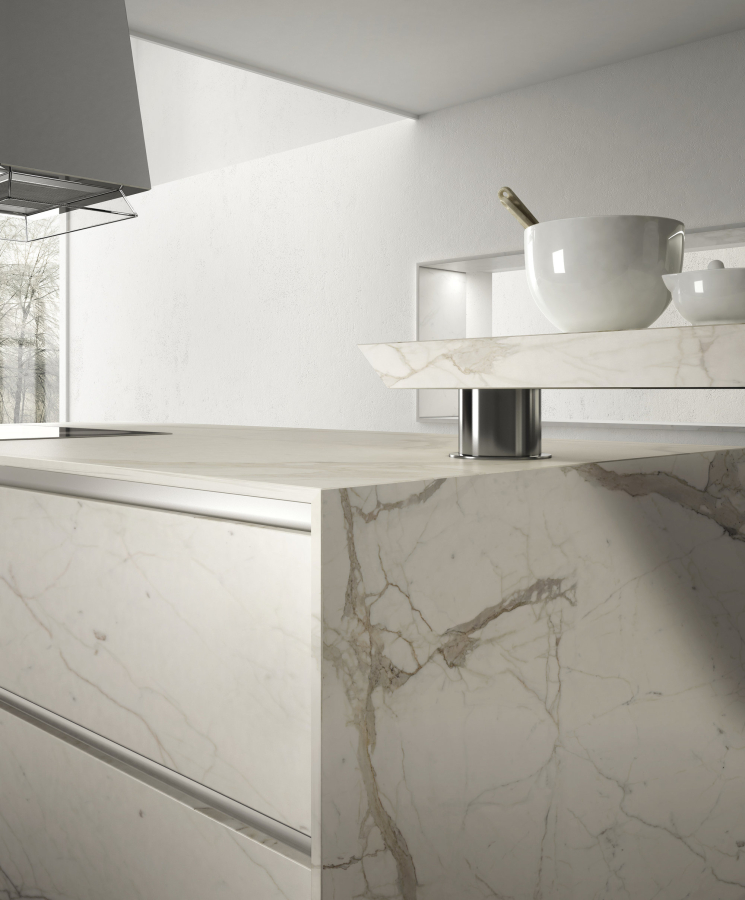 FMG Maxfine Керамогранит Marmi Calacatta lucidato 75x75 - изображение 1
