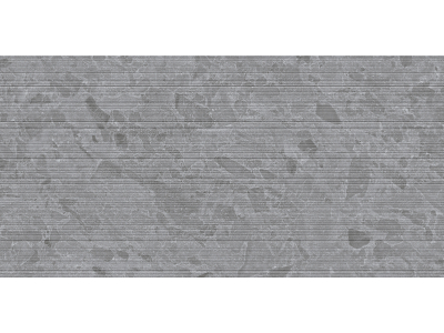 Living Ceramics Керамическая плитка Eme Ductile Reliefs Grey Jazz 59,8x119,8