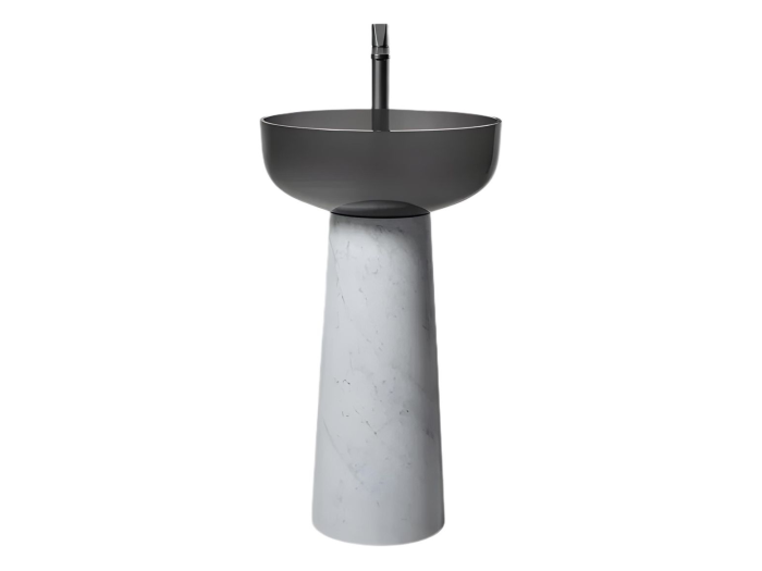 На изображении товар Пьедестал Antonio Lupi Albume, мрамор Bianco Carrara от официального представителя в Москве