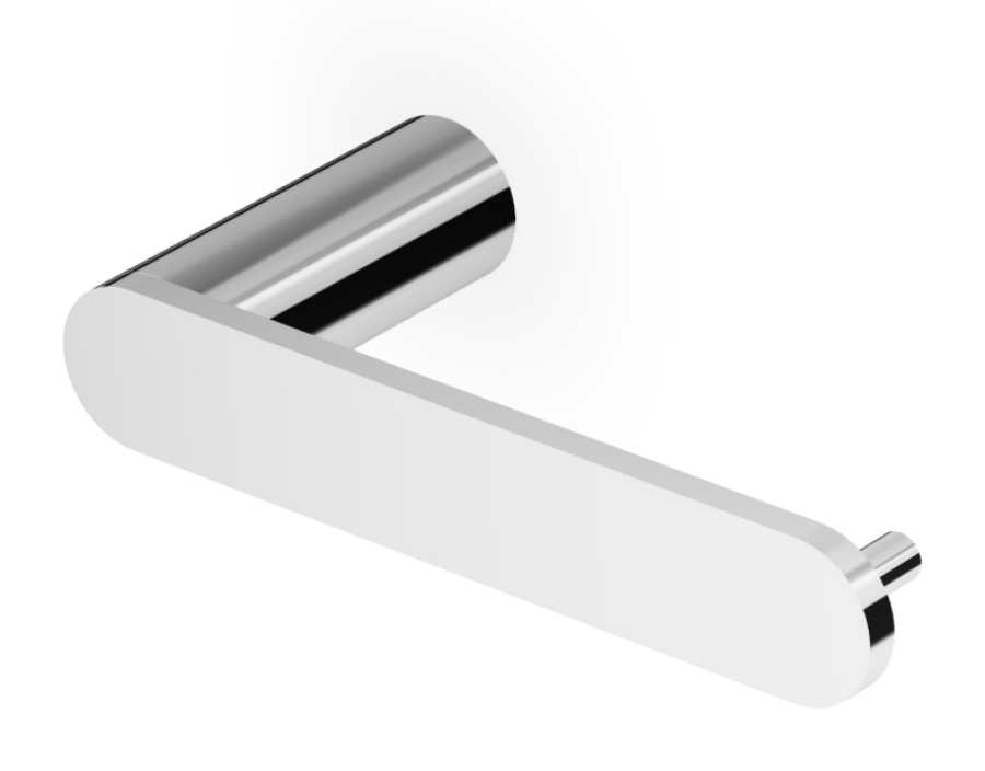 Бумагодержатель Zucchetti Isy22, без крышки, цвет хром