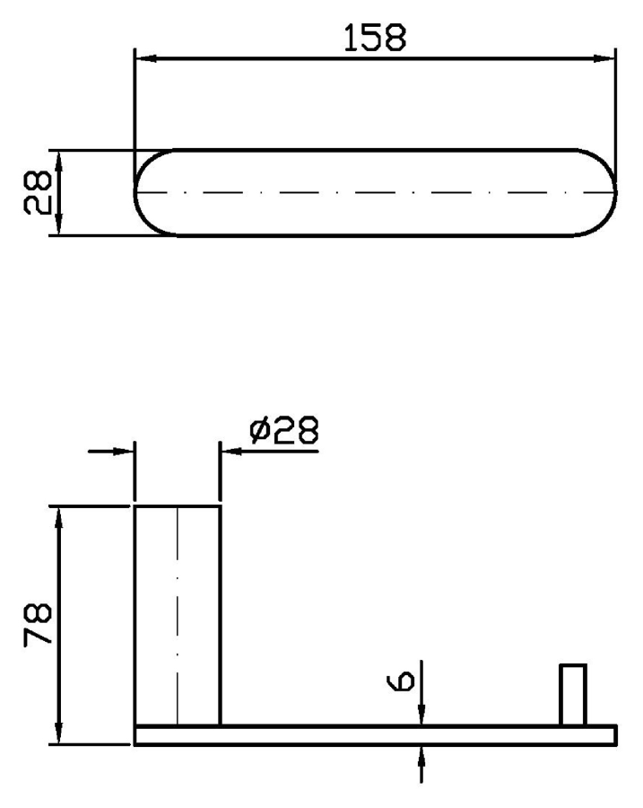 Бумагодержатель Zucchetti Isy22, без крышки, цвет хром - изображение 1