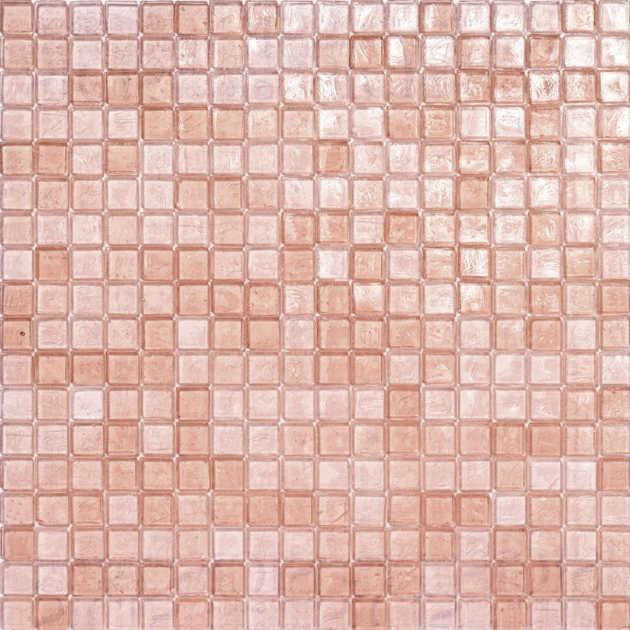 Sicis Стеклянная мозаика Waterglass Blush 07 chips size 15х15 mm sheet size 295x295 mm