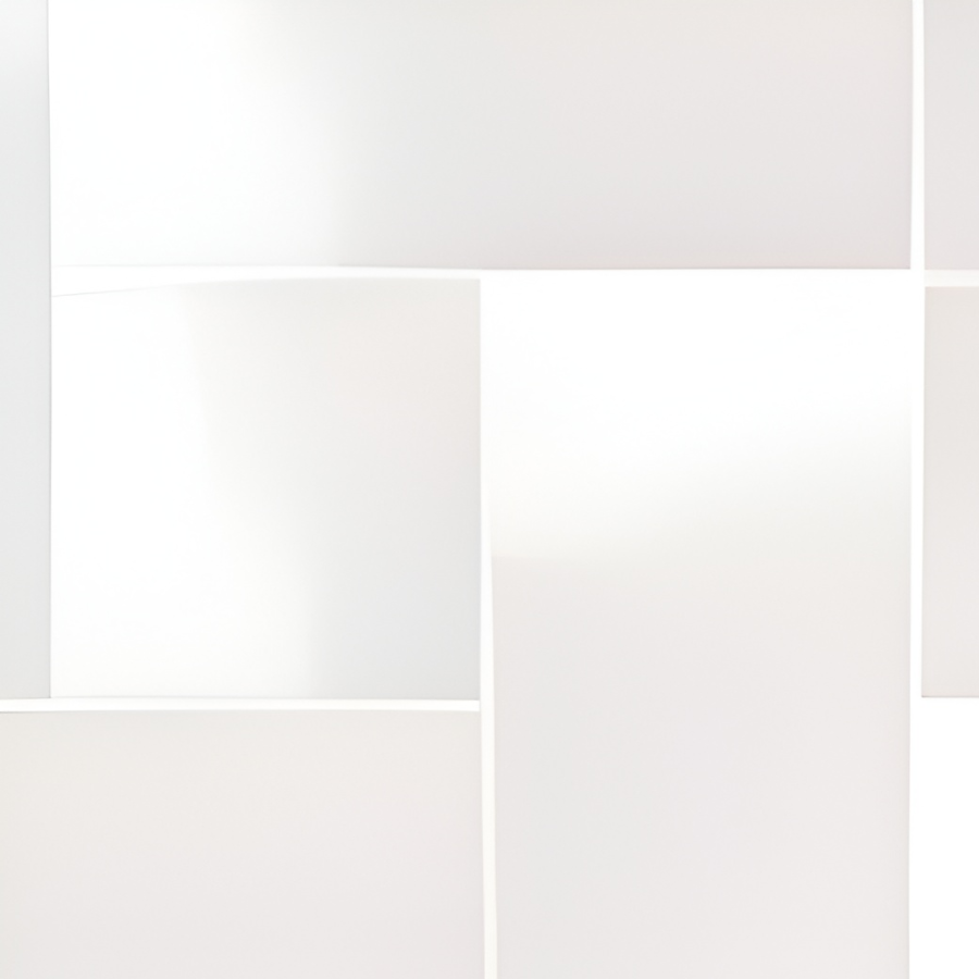 Micro. Керамогранит Microtiles X4 Spiral Glaze White 26,1x40,6