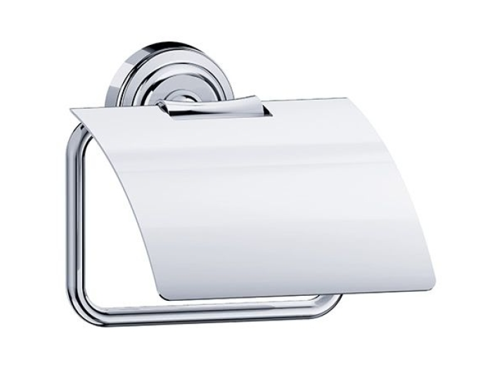 На изображении товар Бумагодержатель Joerger Belledor, настенный, с крышкой, цвет серебряный никель от официального представителя в Москве