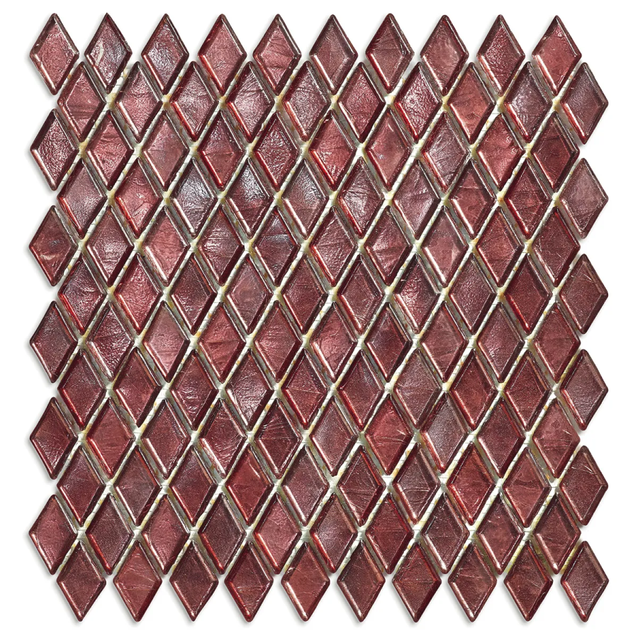Sicis Стеклянная мозаика Diamond ITEM H1 Mandalay chips size 23х40 mm sheet size 229x272 mm