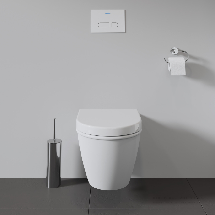 Сиденье для унитаза Duravit Darling New, с крышкой, 459 х 371 мм, цвет белый - изображение 1