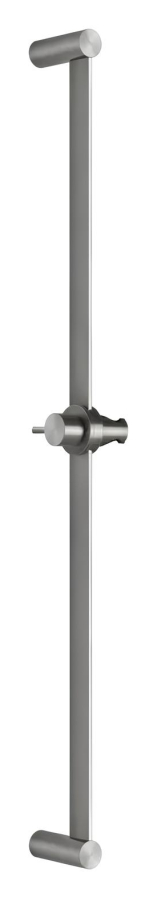 Штанга Gessi316, настенная, h828 мм, цвет Steel Brushed