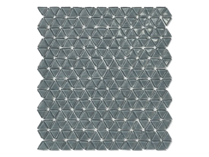 На изображении товар Sicis Смальтовая мозаика Trigono Mosaic Polvere chips size 19x21 mm sheet-size 284x300 mm от официального представителя в Москве