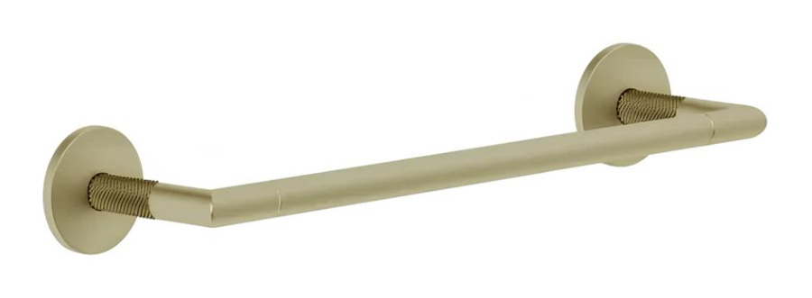 Полотенцедержатель Gessi Anello, настенный, L300 мм, цвет Brushed Brass PVD