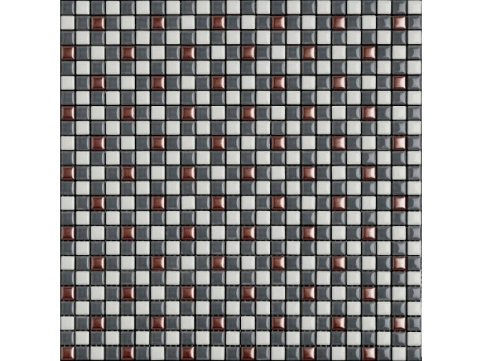 На изображении товар Appiani Керамическая мозаика Textures Trio Tex. 001 30x30 (1.2) от официального представителя в Москве