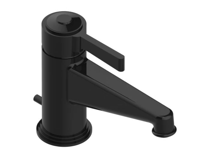 На изображении товар Смеситель THG Le 9 Nero Marquina, однорычажный, для раковины, цвет тёмная бронза от официального представителя в Москве