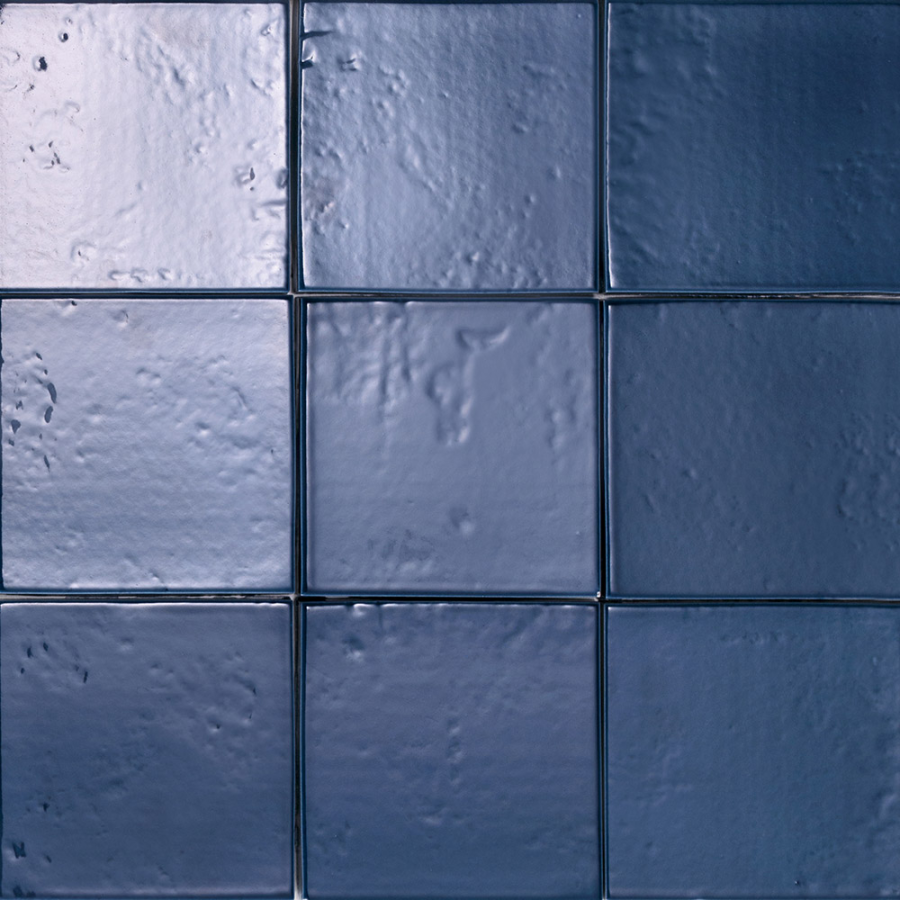 Sartoria Керамическая плитка Artigiana I Quadrati 05 Blu Glossy 11x11