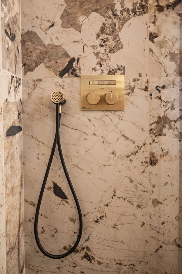Термостат Gessi HI-FI, до 3 функций одновременно, с кнопками вкл/выкл, встраиваемый, внешняя часть, цвет Сhrome - изображение 1