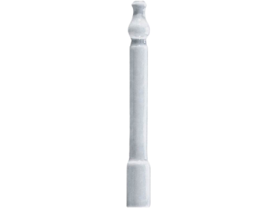 CERAMICHE GRAZIA  Угловой элемент FORMAE ANGOLO ZOCCOLO 20X2 COTTON