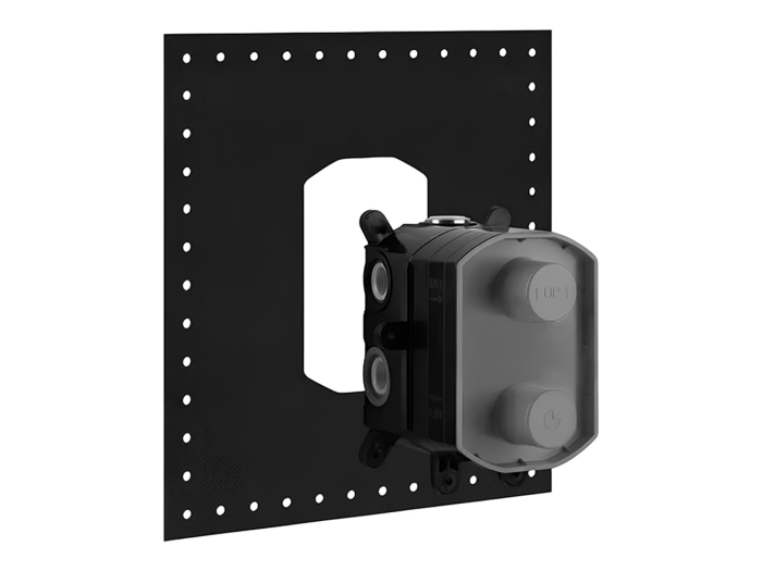 На изображении товар Скрытая часть Gessi Built-in part, для электронного смесителя, удаленного управления, цвет Chrome от официального представителя в Москве